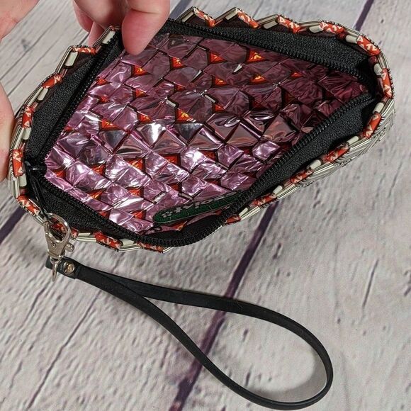 Ecoist Barcode Candy Wrapper Wristlet - Picture 3 of 5